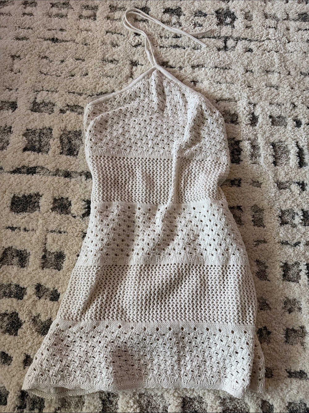 Old Navy Cream Summer Dress